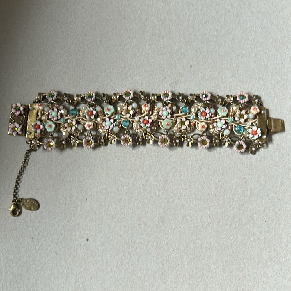 Vintage original Michal Negrin flower bracelet - Picture 4 of 8
